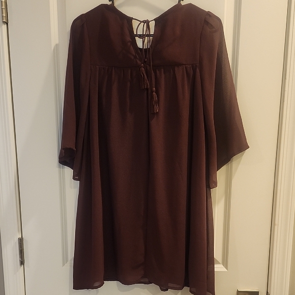 En Crème Mauve Dress - Small - Picture 3 of 3